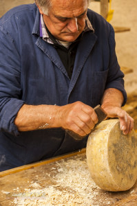 Preparazione del formaggio