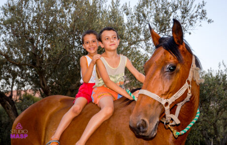 ritratto con animali