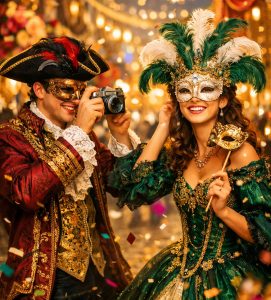 Shooting di carnevale